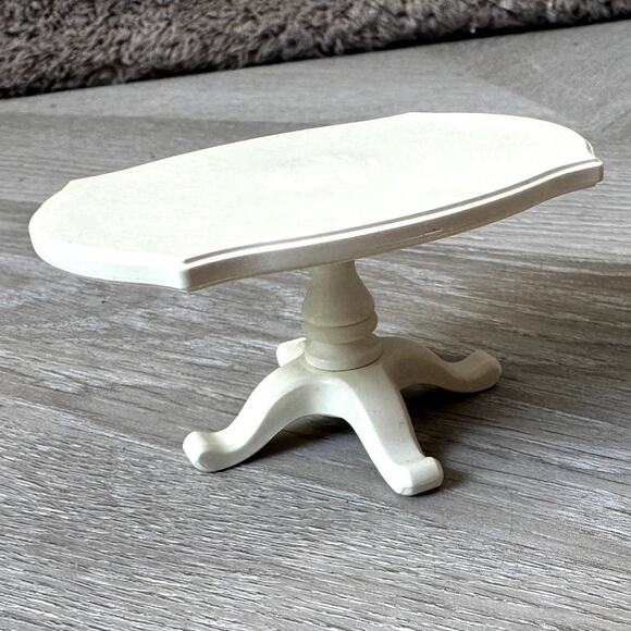 Playmobil White Table Dining Kitchen Unicorn Fantasy Land Replacement 5756 - Picture 1 of 7